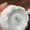 Crown Staffordshire Sugar Bowl w Lid Double Handle