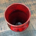 Red Oxblood Pottery Vase Vicki Miller Ram Pottery 
