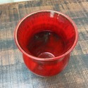 Red Oxblood Art Pottery Vase Ram Pottery Vicki Mil