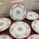 8 Crown Staffordshire Dinner Plates F16165 10.25" 