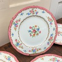 8 Crown Staffordshire Dinner Plates F16165 10.25" 