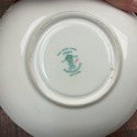 Crown Staffordshire 8 Teacups 7 Saucers Pink Rims 