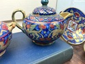 Antique Italian Majolica 15 Pce Tea Set Paolo Rubb