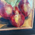 Sandy Erickson T Wright Painting Fruit Pears on An