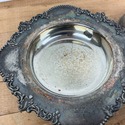 Antique Silverplate Round Covered Butter Cheese Di