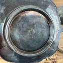 Antique Silverplate Round Covered Butter Cheese Di