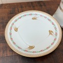 French Limoges Condense Milk Jar w Lid Underplate 