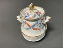 Antique Old Paris French Sugar Pot Canister Jar w 