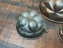 European Copper Jelly Mold Set of 3 w Hooks French
