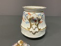 Antique Old Paris French Sugar Pot Canister Jar w 