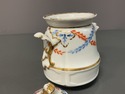 Antique Old Paris French Sugar Pot Canister Jar w 