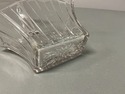 Heisey Glass Basket Vintage Picket Fence Pattern A