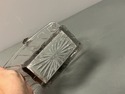 Heisey Glass Basket Vintage Picket Fence Pattern A