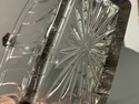Heisey Glass Basket Vintage Picket Fence Pattern A