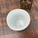 Bathroom Tumbler Filigree Ormolu Porcelain Cup in 