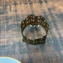 Bathroom Tumbler Filigree Ormolu Porcelain Cup in 