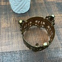 Bathroom Tumbler Filigree Ormolu Porcelain Cup in 