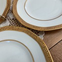 Theodore Haviland Limoges Bread Butter Plates Gold