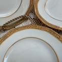 Theodore Haviland Limoges Bread Butter Plates Gold