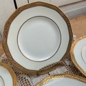Theodore Haviland Limoges Bread Butter Plates Gold