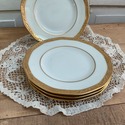 Theodore Haviland Limoges Bread Butter Plates Gold