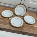 Theodore Haviland Limoges Bread Butter Plates Gold