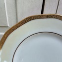 Theodore Haviland Limoges Lunch Dinner Plate Gold 