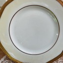 Theodore Haviland Limoges Lunch Dinner Plate Gold 