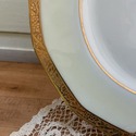 Theodore Haviland Limoges Lunch Dinner Plate Gold 