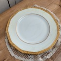Theodore Haviland Limoges Lunch Dinner Plate Gold 
