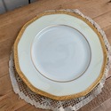 Theodore Haviland Limoges Lunch Dinner Plate Gold 