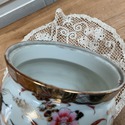Antique Japan Jar Vase Sakiemon Hand Painted Crane