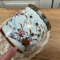 Antique Japan Jar Vase Sakiemon Hand Painted Crane