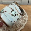 Antique Japan Jar Vase Sakiemon Hand Painted Crane