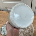 Antique Asian Japanese Jar w Lid Canister Light Mi