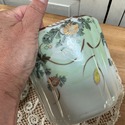 Antique Asian Japanese Jar w Lid Canister Light Mi