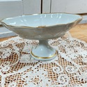 Limoges France Small Pedestal Trinket Bowl Holder 