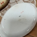 Antique Warwick Covered Butter Cheese Dish w Dome 