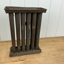 Antique Primitive Tin Candle Mold 12 Tubes Farmhou
