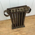 Antique Candle Mold 12 Tubes Rustic Patina Farmhou