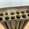 Antique Candle Mold 12 Tubes Rustic Patina Farmhou