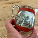 Antique Pratt Fenton Pitcher Creamer English Victo