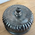 Antique Silverplate Round Butter Dish Dome Covered
