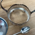 Lewbury Caviar Condiment Dish Server w Lid Spoon T