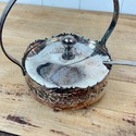 Lewbury Caviar Condiment Dish Server w Lid Spoon T