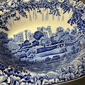 Blue White Transferware Serving Bowl Enoch Woods C
