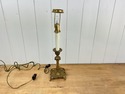 Antique French Candlestick Electric Lamp Light Foo