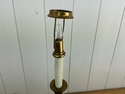 Antique French Candlestick Electric Lamp Light Foo