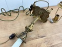 Antique French Candlestick Electric Lamp Light Foo