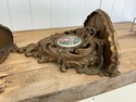 Vintage Pair Cameo Creations Gold Resin Wall Shelv